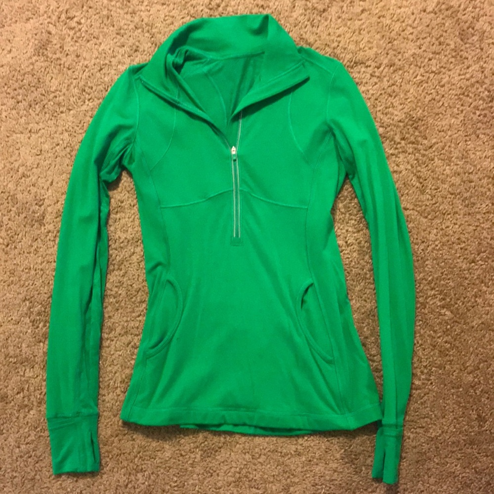 Lululemon half zip pullover. Size 6.